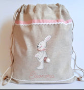 Zainetto Asilo Coniglietto Rosa